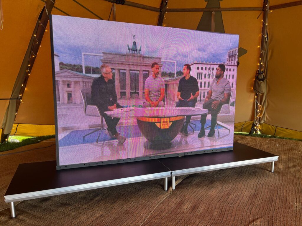 led video wall hire